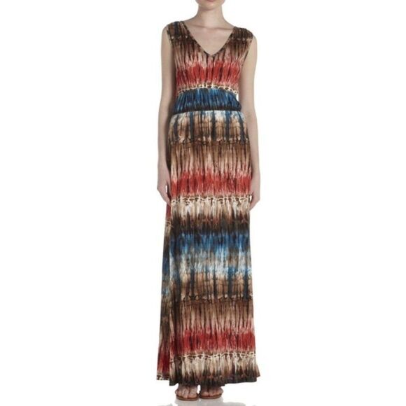 Romeo & Juliet Couture Tie Dye Maxi Dress M - Picture 1 of 13